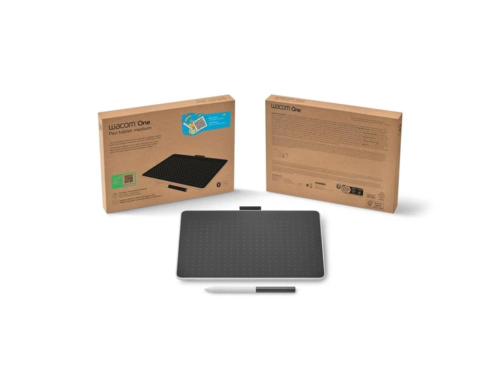 Графічний планшет Wacom One M Bluetooth (CTC6110WLW1B) ( 17886 ) - Фото 6 Графічний планшет Wacom One M Bluetooth (CTC6110WLW1B) ( 17886 ) - изображение 6