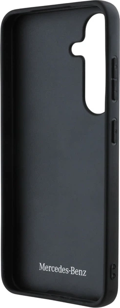 Панель Mercedes Leather Curved Stitches для Samsung Galaxy S25 Black (3666339424121) - зображення 5