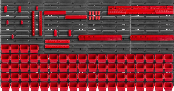 Дошка для інструментів Kadax K7727 стінка для майстерні 156 x 78 см 101 елемент (5903699468791) - зображення 3