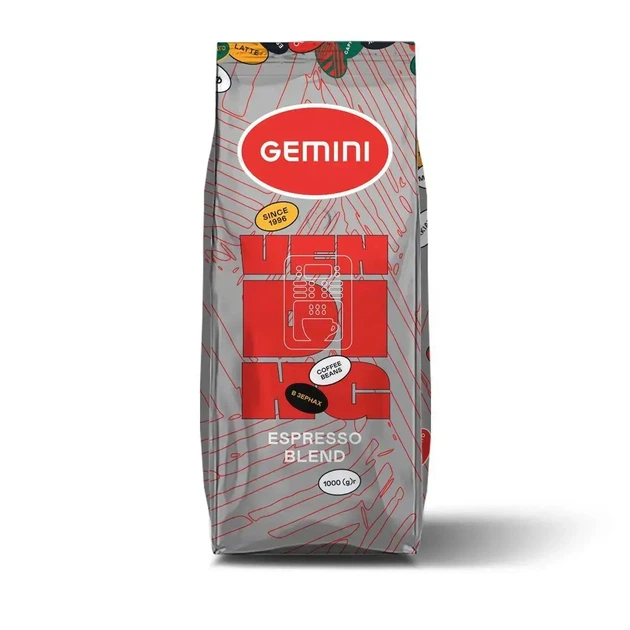 Кофе в зернах Vending Gemini 1 кг - Фото 1 Кофе в зернах Vending Gemini 1 кг - изображение 1