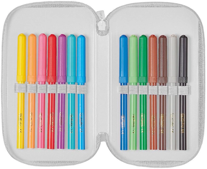 Piórnik Herlitz Triple Zebra z nadzieniem 31 elementy (50038800) - obraz 5