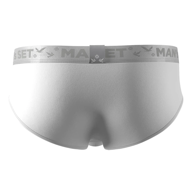 Чоловічі труси сліпи з бавовни, Anatomic Slips, Silver Series, білий 3XL SS190-05 - изображение 5