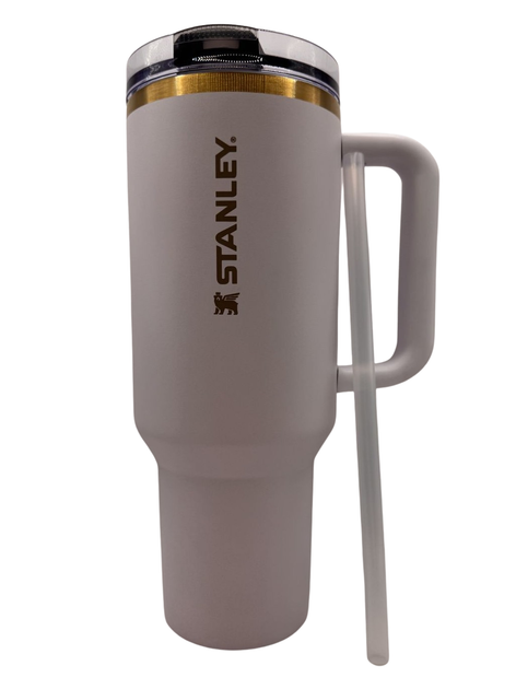 Термос термокружка Stanley Quencher ProTour Flip Straw Tumbler 1,18 л из нержавеющей стали White KT7001931 - Фото 7 Термос термокружка Stanley Quencher ProTour Flip Straw Tumbler 1,18 л из нержавеющей стали White KT7001931 - изображение 7