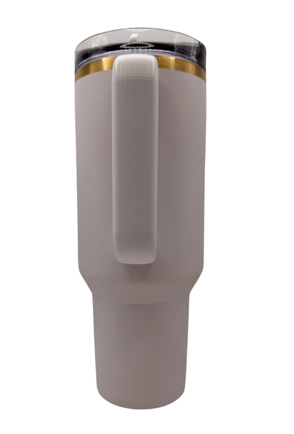 Термос термокружка Stanley Quencher ProTour Flip Straw Tumbler 1,18 л из нержавеющей стали White KT7001931 - Фото 8 Термос термокружка Stanley Quencher ProTour Flip Straw Tumbler 1,18 л из нержавеющей стали White KT7001931 - изображение 8