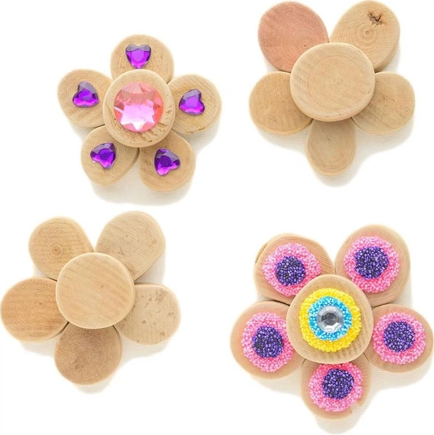 Kawałki drewna do dekoracji Colorations 1 kg (5710903615557) - obraz 2