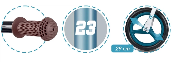 Rowerek biegowy Ricokids Fun Adventure 23 (5903890630300) - obraz 4