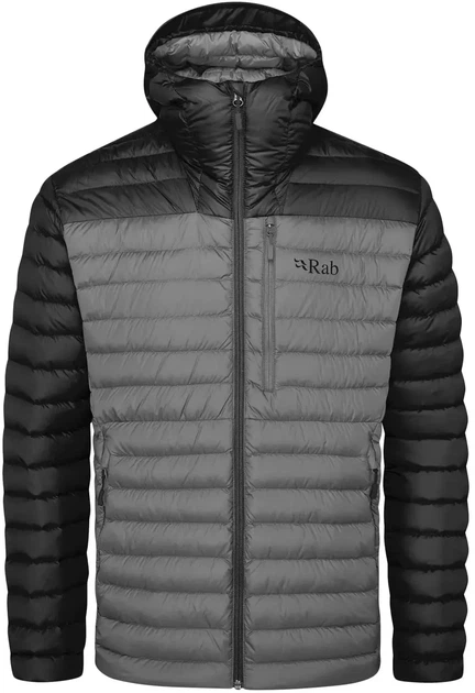 Куртка Rab Microlight Alpine Jacket XL Black/Graphene - зображення 2