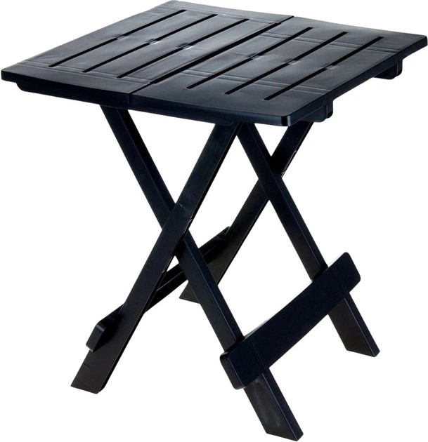 Stolik ogrodowy składany Progarden 44 x 44 x 50 cm Czarny (489207) - obraz 2