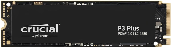 Dysk SSD Crucial P3 Plus 500 GB M.2 2280 NVMe PCIe 4.0 x4 TLC 3D NAND (CT500P3PSSD8T) - obraz 1