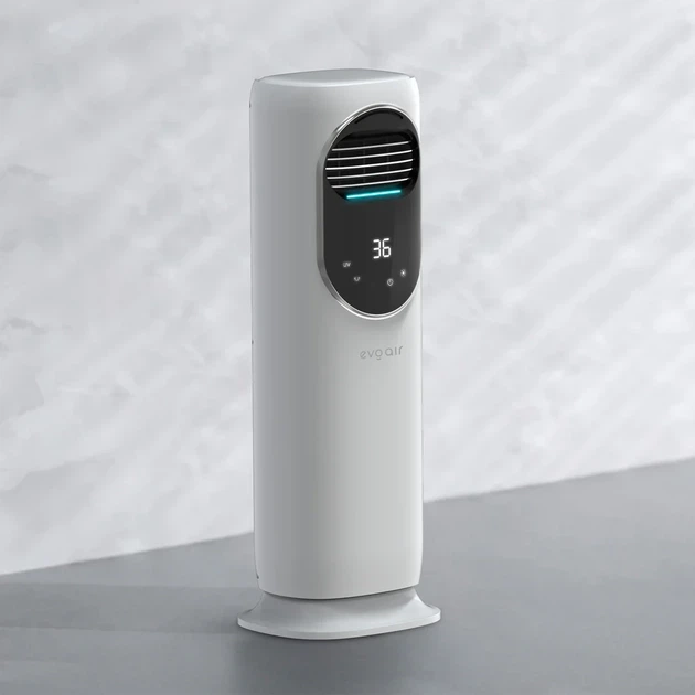 Охладитель воздуха мини-кондиционер Evoair BRIIS SILVER PRO 4 в 1: охлаждение, обогрев, увлажнение, УФ-стерилизация и вентиляция воздуха. - изображение 10