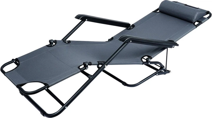 Складаний садовий шезлонг Vilde (489275) - зображення 5