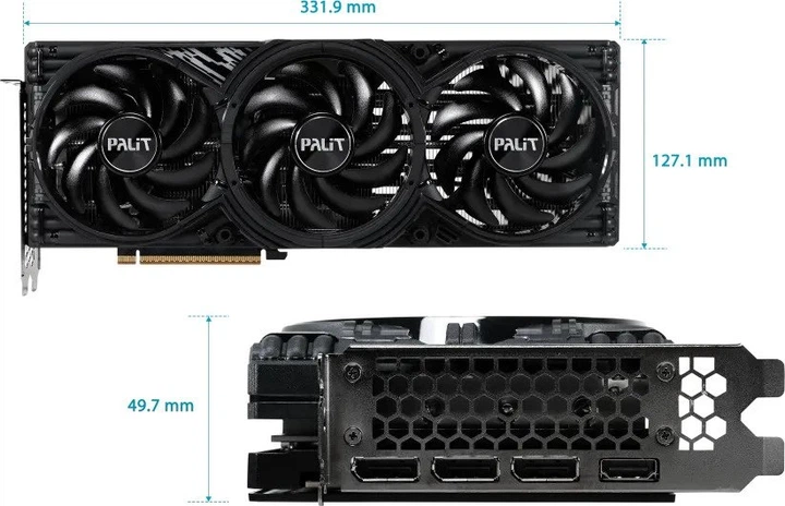 Відеокарта Palit Nvidia GeForce RTX 5070 Ti GamingPro-S 16GB GDDR7