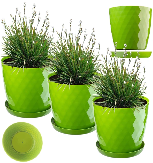 Zestaw doniczek ogrodowych Kadax Amily K10605 - obraz 2