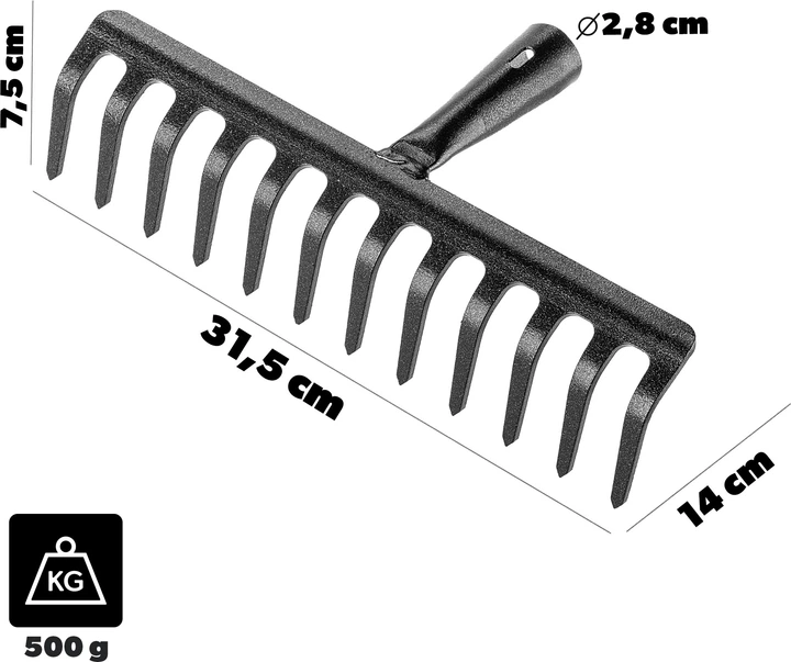 Граблі Kadax Thery K10122 (34099) - зображення 6