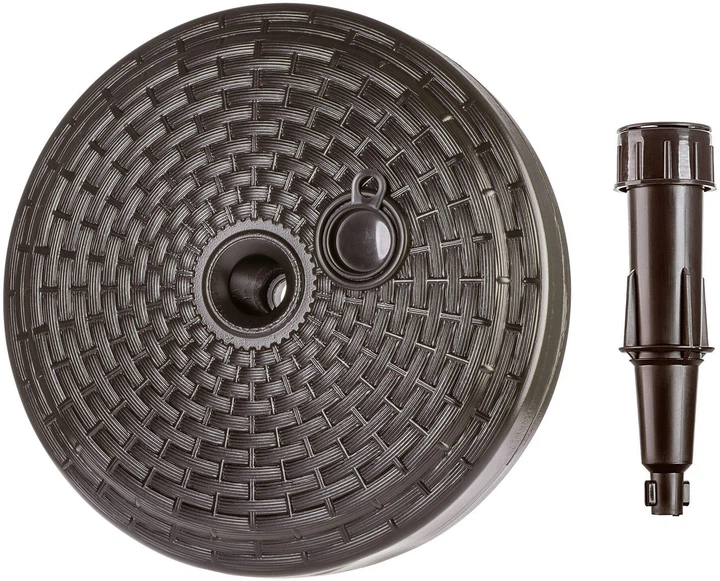 Підставка для садової парасольки Kadax Solero rattan K10283 - зображення 3
