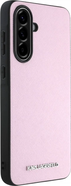 Панель Karl Lagerfeld Saffiano Metal Logo для Samsung Galaxy A56 (KLHCSA56PSAFWMCP) - зображення 3