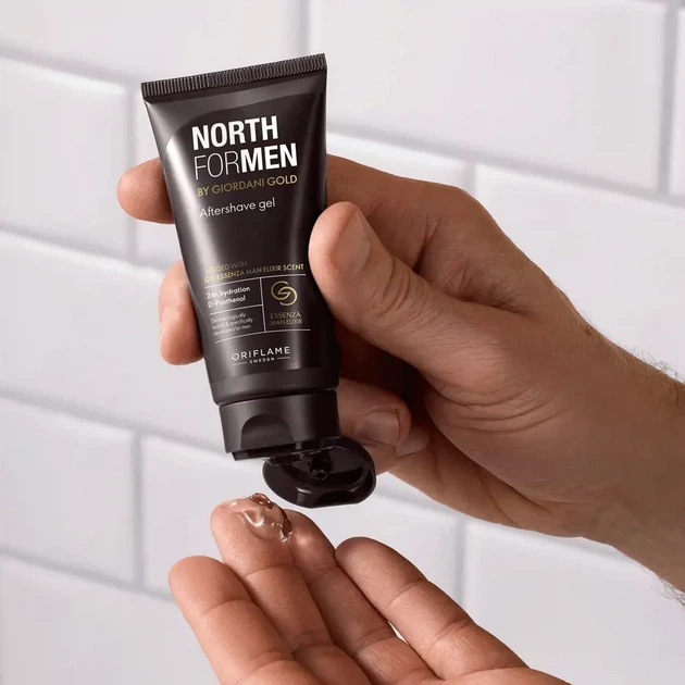 Набор North for Men by Giordani Gold (Пена для бритья и умывания (2-в-1)+Гель после бритья ) - изображение 5