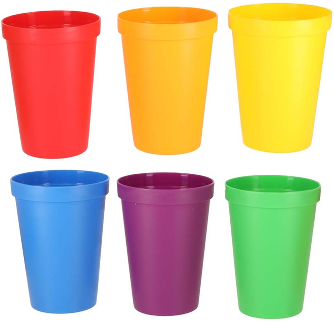 Набір для навчання лічбі Ikonka Rainbow Stones Креативні розвиваючі камінці Монтессорі 65 елементів (5903039717985) - зображення 4