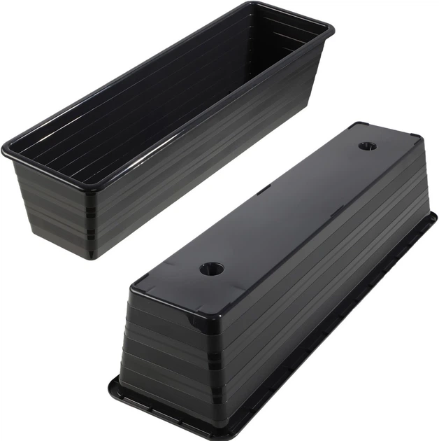 Балконний квітковий горщик Kadax Catí K10193 6 шт - зображення 2