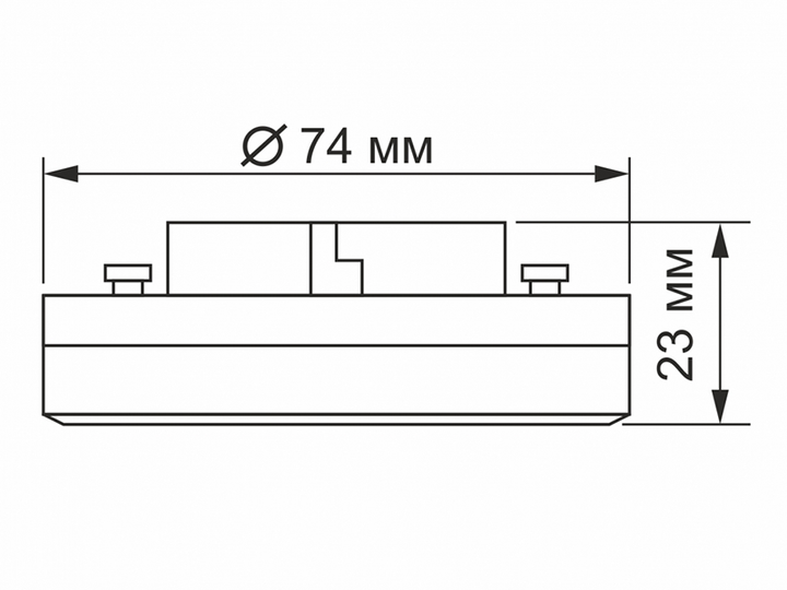 Світлодіодна лампа GX53 8W 4100K 220V (VL-GX53-08534) VIDEX - изображение 6