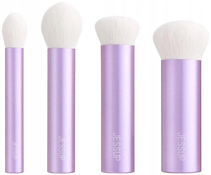 Zestaw pędzli do makijażu Jessup Everyday Glam Collection T517 4 szt (6976074375174) - obraz 2