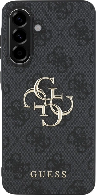 Etui plecki Guess Big 4G Logo Classic Logo do Samsung Galaxy A36 Black (GUHCSA364GMGGR) - obraz 1