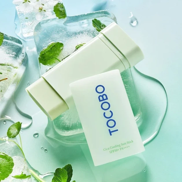 Сонцезахисний стік із охолоджувальним ефектом Tocobo Cica Cooling Sun Stick SPF50+ PA++++, 18g - Фото 2 Сонцезахисний стік із охолоджувальним ефектом Tocobo Cica Cooling Sun Stick SPF50+ PA++++, 18g - зображення 2
