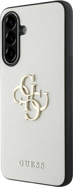 Панель Guess Grained Big 4G Logo Small Classic Logo для Samsung Galaxy A56 Beige (GUHCSA56PGT4MBE) - зображення 1