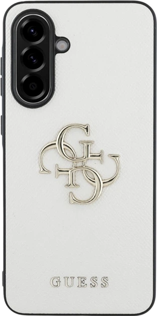 Панель Guess Grained Big 4G Logo Small Classic Logo для Samsung Galaxy A56 Beige (GUHCSA56PGT4MBE) - зображення 3