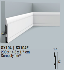 Плінтус Orac Decor SX104F Гнучкий - зображення 2