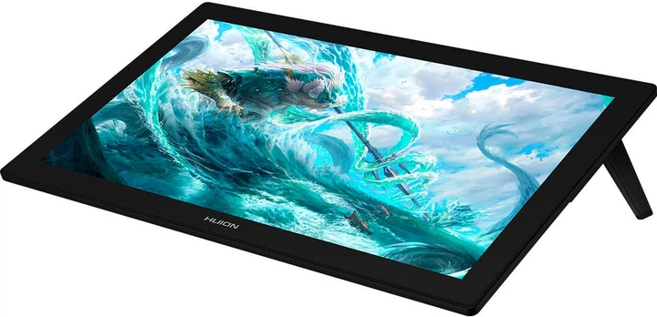 Графічний монітор Huion GT2401 23,8" Kamvas Pro 24,4K HDMI,DP,USB-C,DC,USB-A,чорний - зображення 5