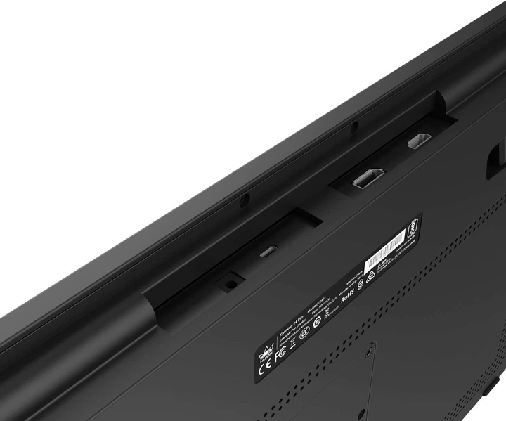 Графічний монітор Huion GT2401 23,8" Kamvas Pro 24,4K HDMI,DP,USB-C,DC,USB-A,чорний - зображення 8