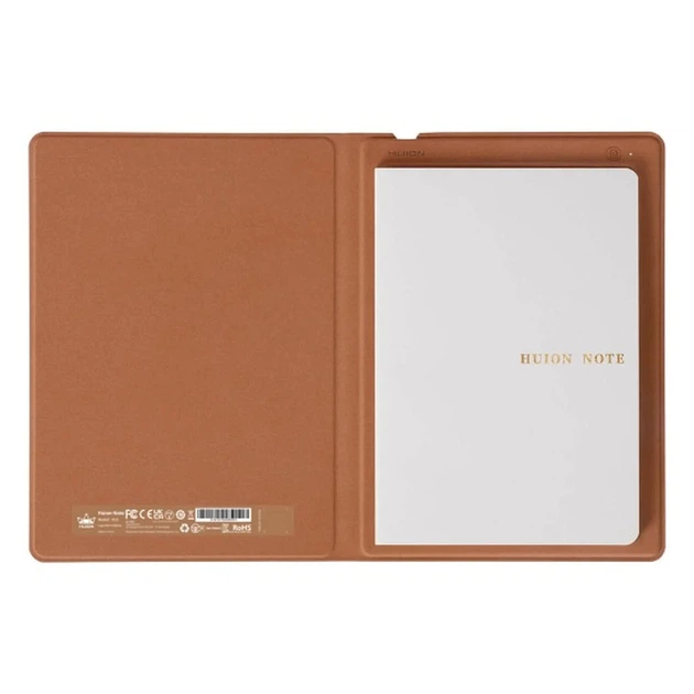 Графический планшет Huion X-10 7.35"x5.5" Note USB-C, коричневый - Фото 7 Графический планшет Huion X-10 7.35"x5.5" Note USB-C, коричневый - изображение 7