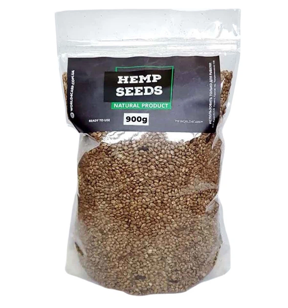 Конопля для рыбалки готовая Hemp seed 1л - Фото 1 Конопля для рыбалки готовая Hemp seed 1л - изображение 1