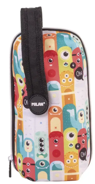 Piórnik owalny Milan Aliens 5 w 1 z nadzieniem  (8411574108689) - obraz 1