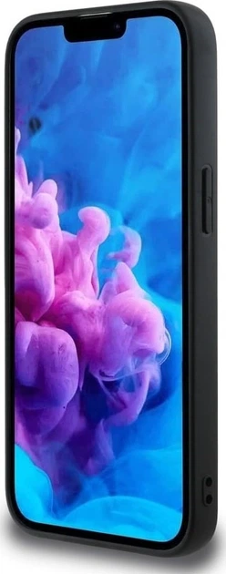 Панель DKNY Leather Checkered Mono Pattern with MagSafe для Apple iPhone 16e Black (GSM192631) - зображення 5