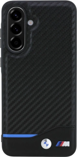 Etui plecki BMW M Carbon do Samsung Galaxy A56 Black (BMHCSA5622NBCK) - obraz 1