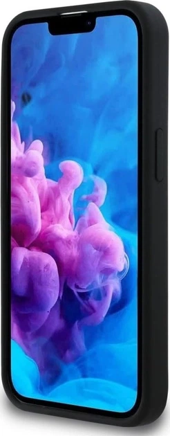 Панель Guess Silicone Script Metal Logo with MagSafe для Apple iPhone 16e Black (GUHMPSE4SMBSLK) - зображення 5