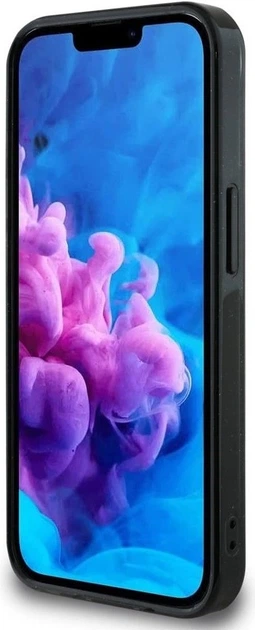 Панель Guess IML Metal Glitter 4G Circle Triangle with MagSafe для Apple iPhone 16e Black (GUHMPSE4HG4PRTGK) - зображення 5