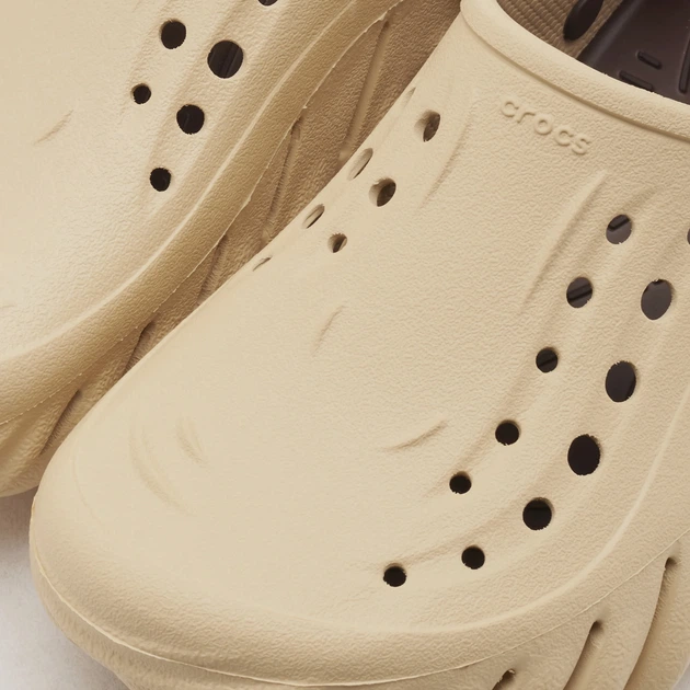 Chodaki męskie Crocs Echo Clog 207937-0HX 43-44 (M10/W12) 28 cm Beżowe (196265848270) - obraz 7