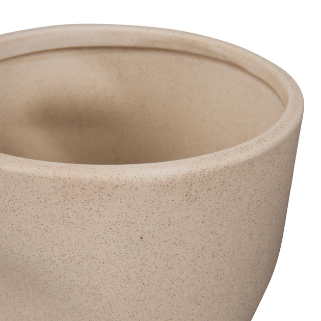 Wazon myHome Twist Beżowy 11.5 x 11.5 x 25 cm (5907078435831) - obraz 3