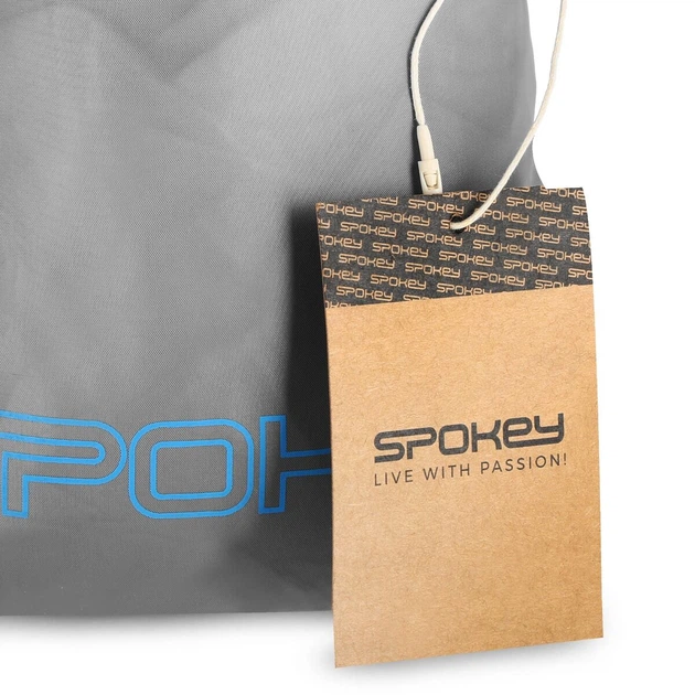 Гамак Spokey AIR ROCKER 941068 туристичний 200 x 120 см Сіро-блакитний (5905339410689) - зображення 8