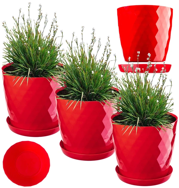 Zestaw doniczek ogrodowych Kadax Amily K10607 - obraz 2