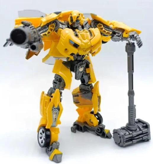 Трансформер Bumblebee, Бамблби из фильма “Трансформеры” . Фигурка-трансформер 2 в 1 робот-автомобиль 17 см - Фото 5 Трансформер Bumblebee, Бамблби из фильма “Трансформеры” . Фигурка-трансформер 2 в 1 робот-автомобиль 17 см - изображение 5