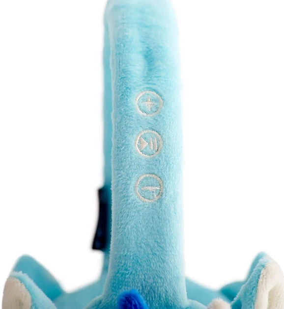 Słuchawki Squishmallows Plush Bluetooth Tatiana Blue (5060777101213) - obraz 4