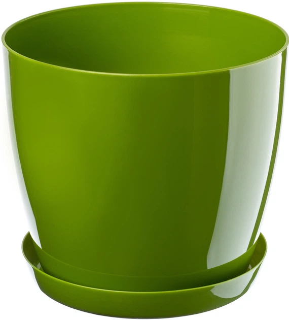 Квітковий горщик з підставкою Kadax Agen K10588 3 шт - зображення 1