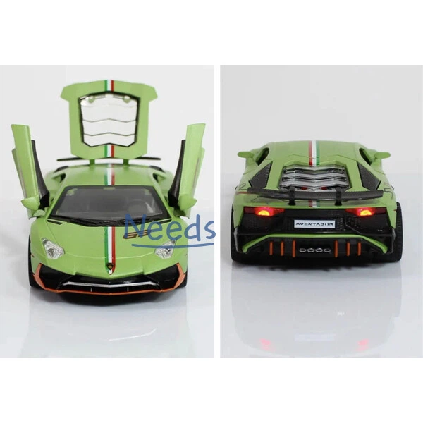Машинка Lamborghini Aventador игрушка моделька металлическая коллекционная 15 см Зеленый (1888974) - Фото 5 Машинка Lamborghini Aventador игрушка моделька металлическая коллекционная 15 см Зеленый (1888974) - изображение 5
