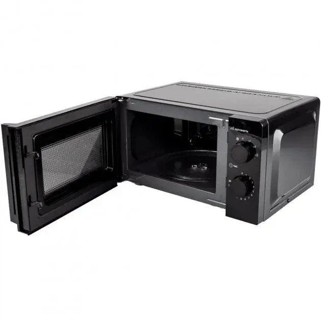 Микроволновая печь Grunhelm 20MX711-B| на 20л/700Вт, 6 уровней мощности, таймер на 30 минут, Черный - изображение 3