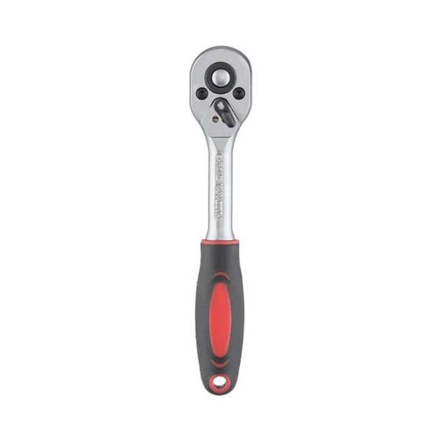 Рукоятка із храповым механізмом на 24 зуба 1/4'' INTERTOOL HT-2104 - зображення 2