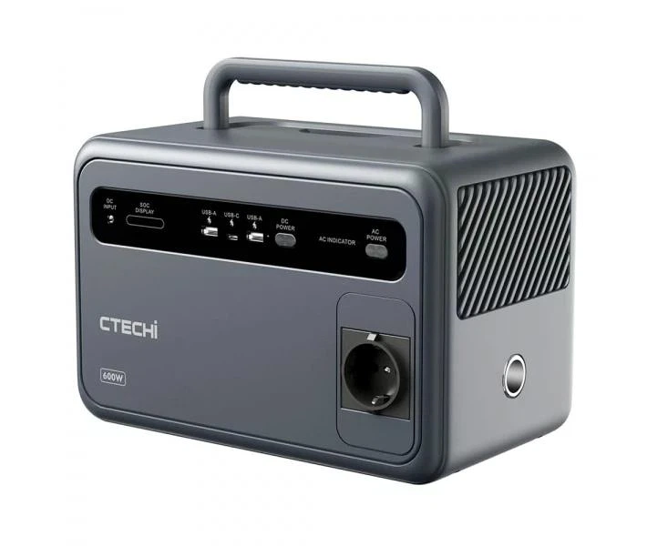 Зарядная станция CTECHI GT600 500 Вт*Ч 600 Вт - Фото 1 Зарядная станция CTECHI GT600 500 Вт*Ч 600 Вт - изображение 1